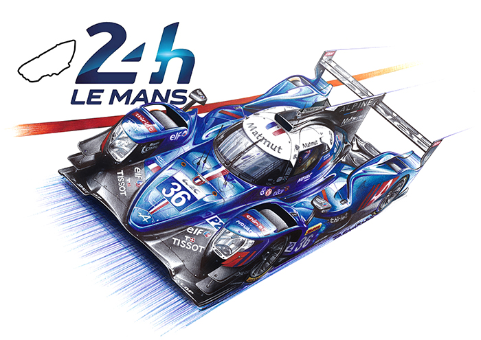 Damien Charles-Wheels Art Gallery-Print-Car-voiture-2018_A470B